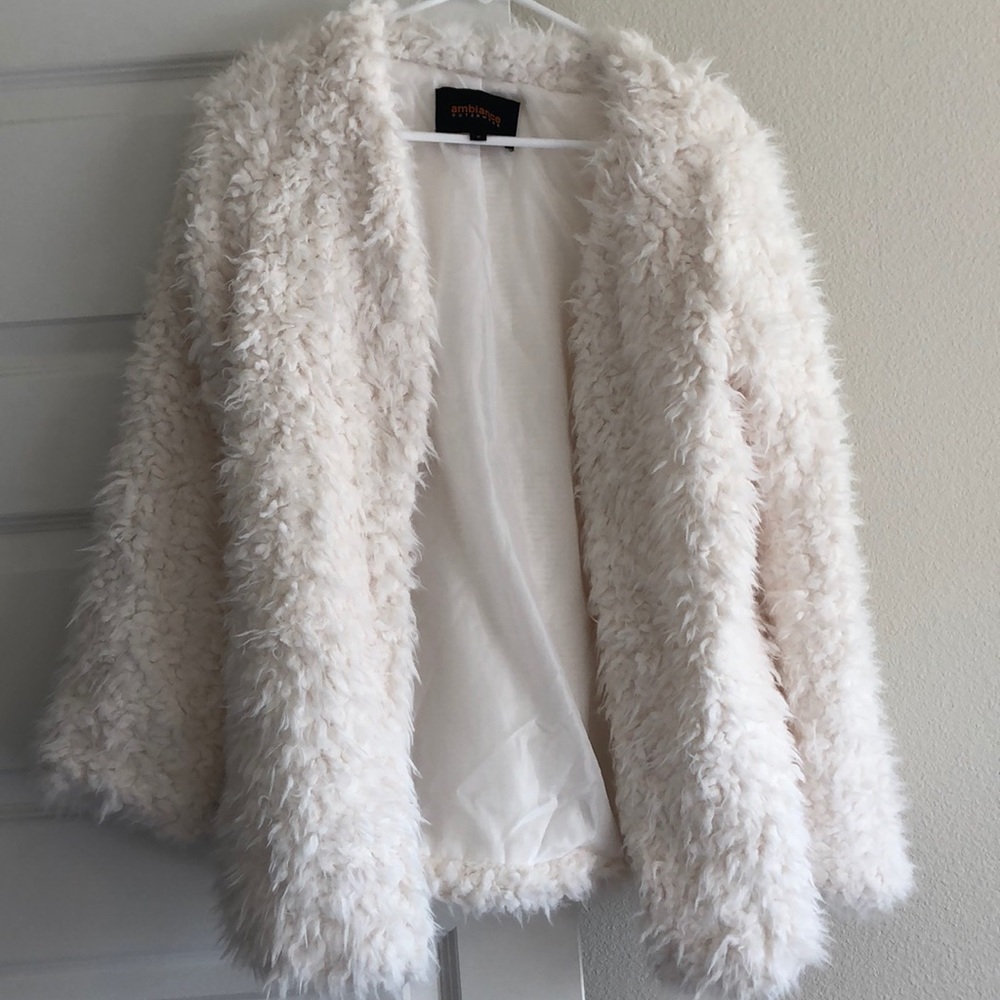 Fluffy coat